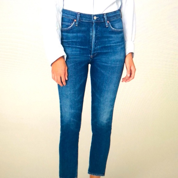 Citizens of Humanity Olivia Crop High Rise -reset - Picture 1 of 3